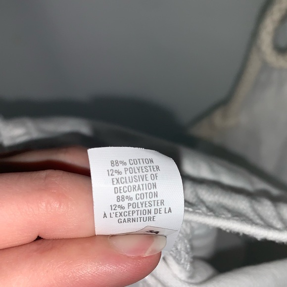 Aerie White Distressed Boyfriend Shorts - Picture 7 of 7